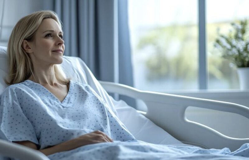 Gdy lekarze poinformowali go, że jego żonie najprawdopodobniej zostały już tylko trzy dni życia, pochylił się nad jej szpitalnym łóżkiem i, maskując zadowolenie zimnym uśmiechem, wyszeptał: