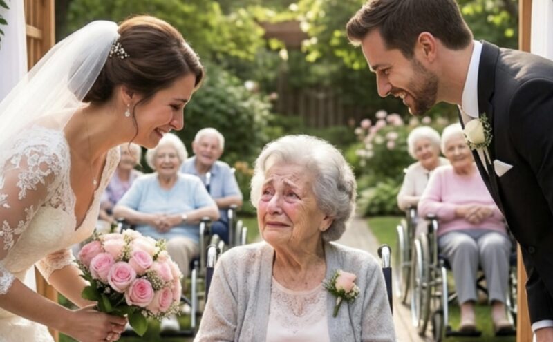 Ślub zorganizowaliśmy w domu opieki, żeby babcia mogła zobaczyć, jak wychodzę za mąż. Mama skrzywiła się: „Jakie to przygnębiające… nawet o tym nie wspominaj”. Siostra zaśmiała się: „Jak to opublikują, to nazwą to „ślubem ubóstwa”.