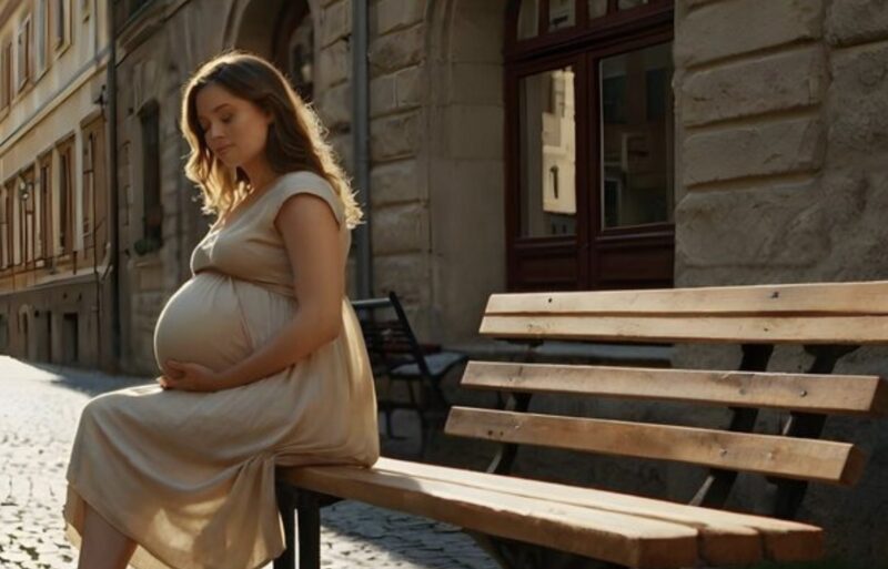 Pojawiła się, aby podpisać papiery rozwodowe, będąc w ósmym miesiącu ciąży... a tego samego dnia patrzyła, jak jej mąż poślubia swoją kochankę, uśmiechając się, jakby straciła wszystko...