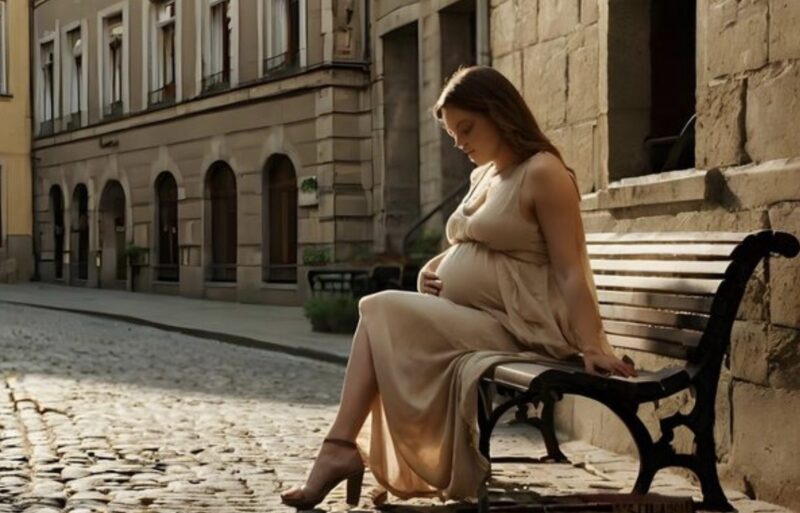 Pojawiła się, aby podpisać papiery rozwodowe, będąc w ósmym miesiącu ciąży... a tego samego dnia patrzyła, jak jej mąż poślubia swoją kochankę, uśmiechając się, jakby straciła wszystko...