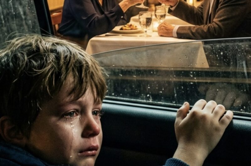 Mój ośmioletni syn wrócił do domu, przytulił mnie i wyszeptał: „Zjedli w restauracji, podczas gdy ja czekałem w samochodzie dwie godziny”. Nie zadawałem pytań. Po prostu wziąłem kluczyki, pojechałem do domu rodziców, wszedłem i bez wahania zrobiłem to…