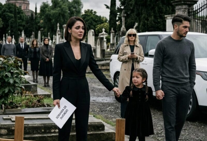 Na pogrzebie moich rodziców mąż chłodno włożył mi do ręki papiery rozwodowe i powiedział: „Podpisz je. Nie masz już nikogo, kto by cię ochronił”.