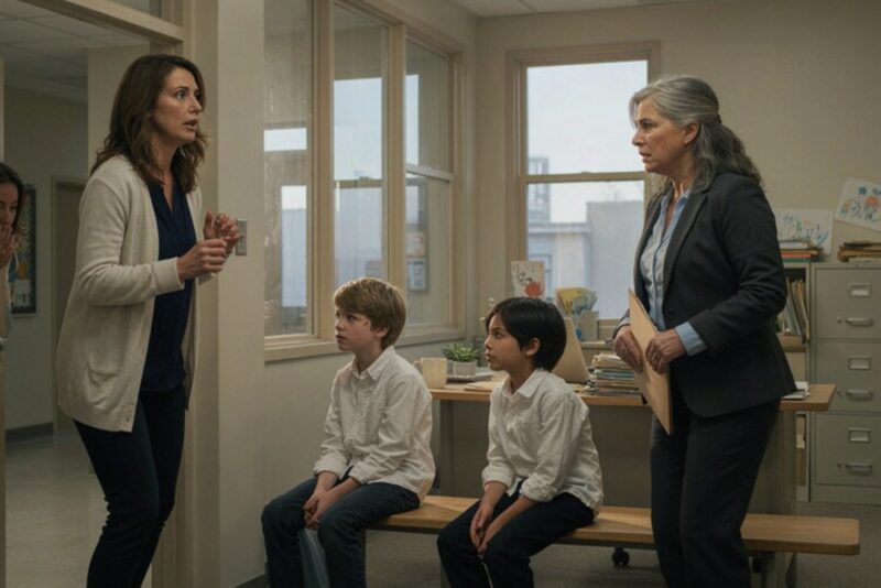 Pewien chłopiec w szkole uparcie twierdził, że jest bratem mojego syna – gdy w końcu zobaczyłem jego twarz, prawie ugięły się pode mną kolana