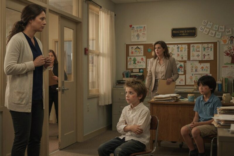 Pewien chłopiec w szkole uparcie twierdził, że jest bratem mojego syna – gdy w końcu zobaczyłem jego twarz, prawie ugięły się pode mną kolana
