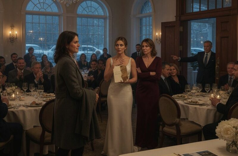 Alors que j’avais financé la quasi-totalité du mariage de ma sœur, elle s’est tenue devant nos proches et a déchiré mon invitation en deux. « Tu ne ferais que gâcher ma journée parfaite » — mes parents ont applaudi pour marquer leur approbation.